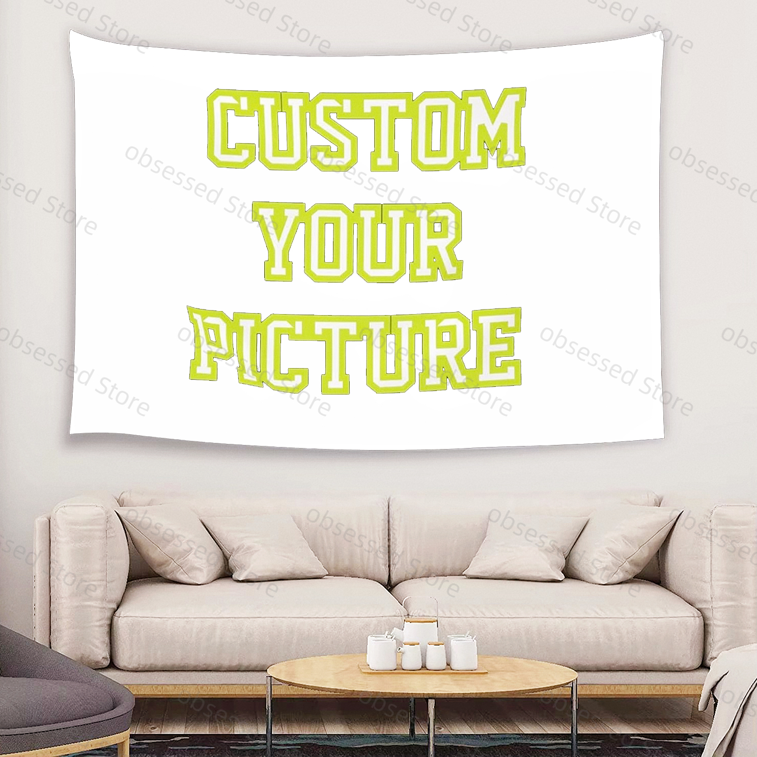 Home Textiles & Furnishings - Customized tapestry printing for your pictures,
