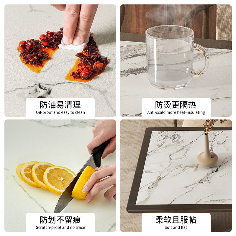 Premium Marble Pattern Table M - Home Textiles Premium reseña y precio