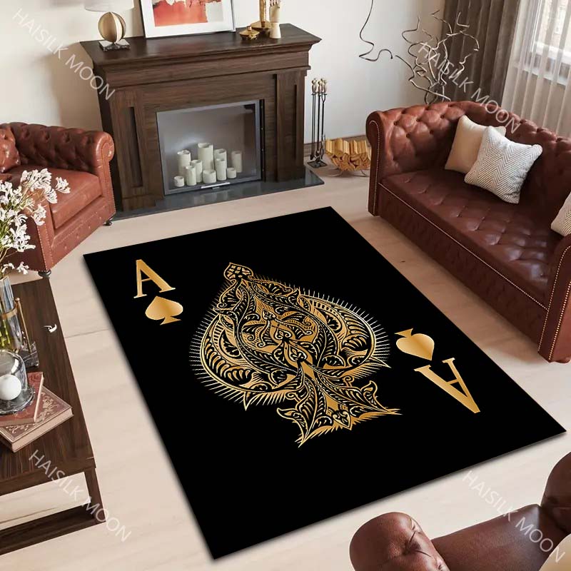 6 Styles Black Playing Card Ac - Home Textiles Luxury reseña y precio