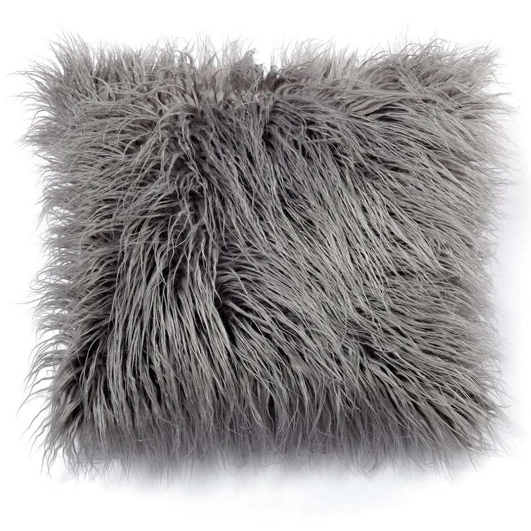Soft Long Fur Fluffy Sofa Pill - Home Textiles Luxury reseña y precio