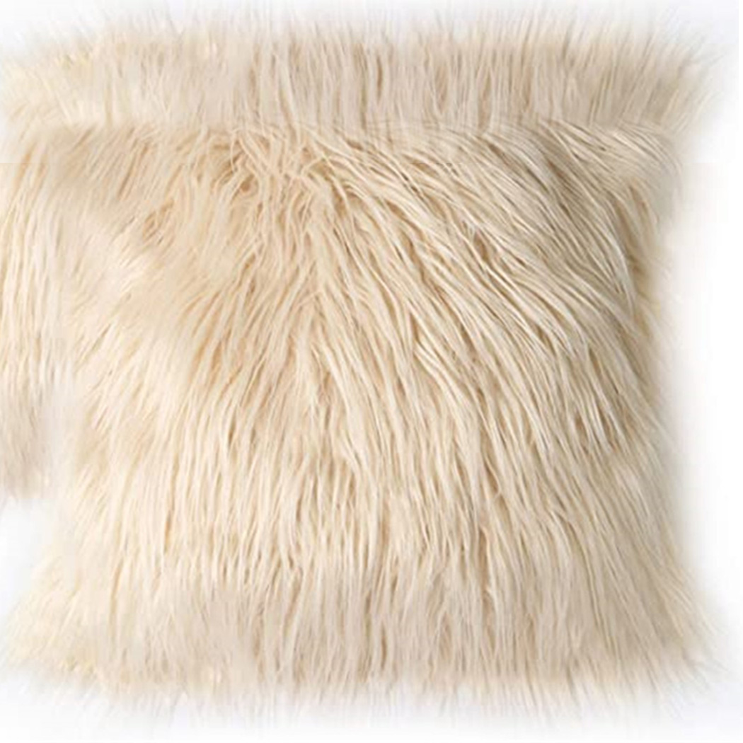 Soft Long Fur Fluffy Sofa Pill - Home Textiles Luxury reseña y precio