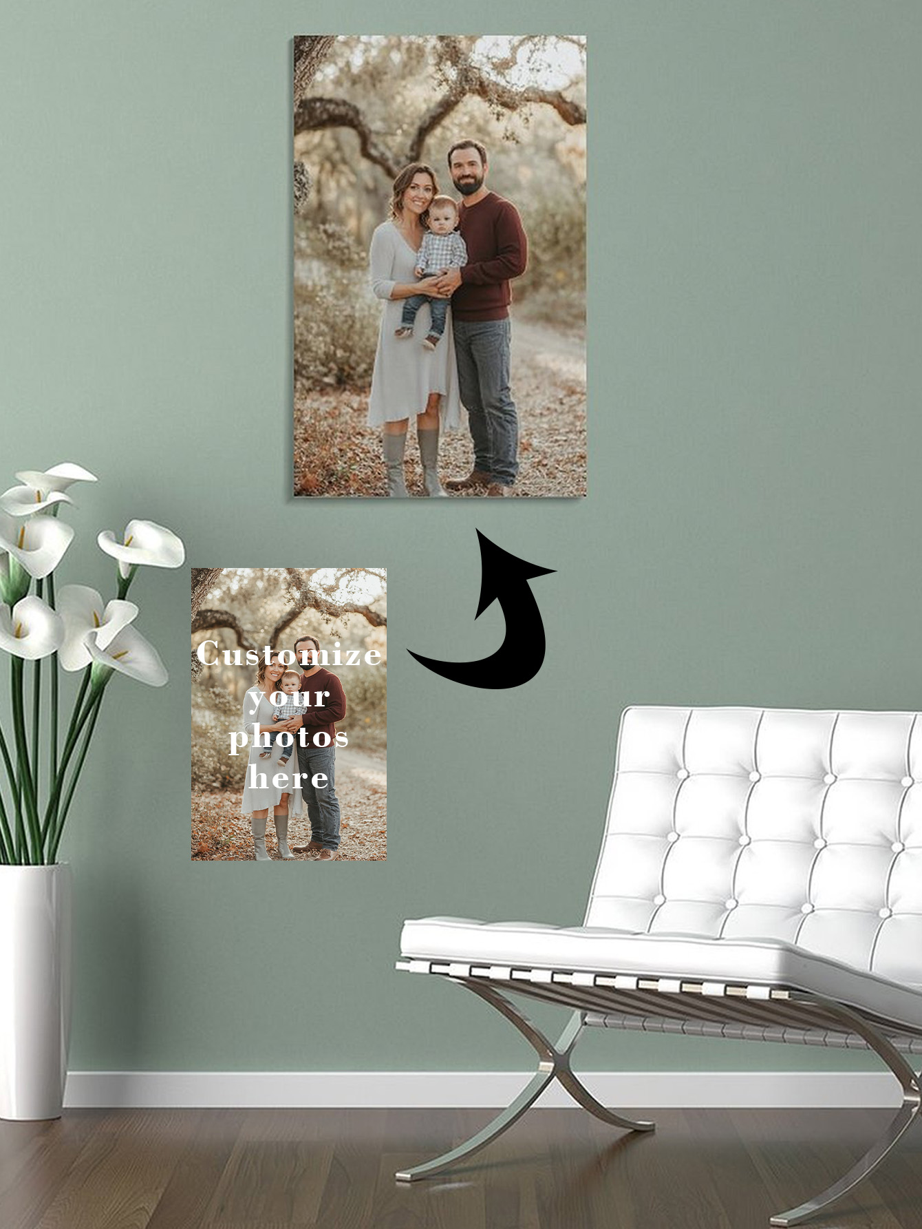 Customized Canvas (frameless o - Home Textile reseña y precio