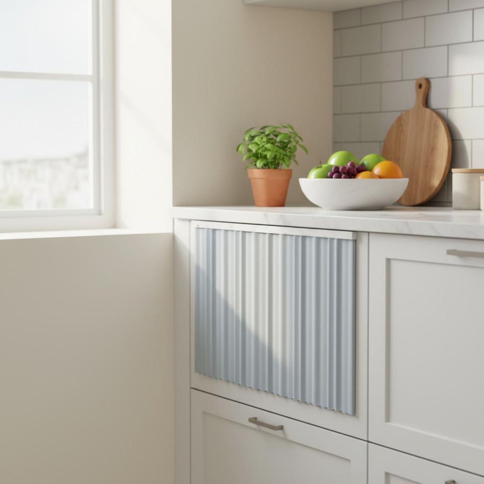 Hook and Loop Cabinet Curtain  - Home Textiles Design reseña y precio