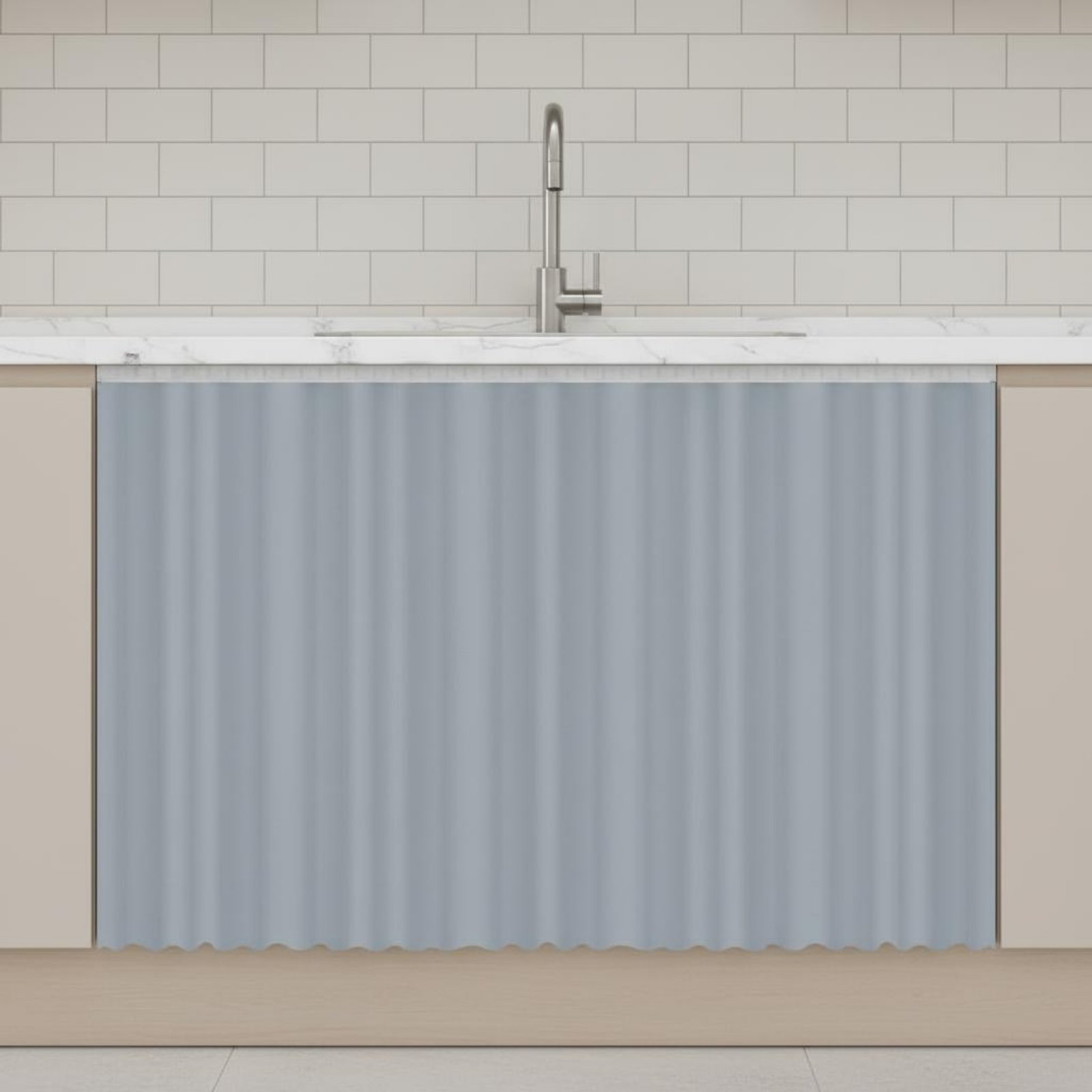 Hook and Loop Cabinet Curtain  - Home Textiles Design reseña y precio