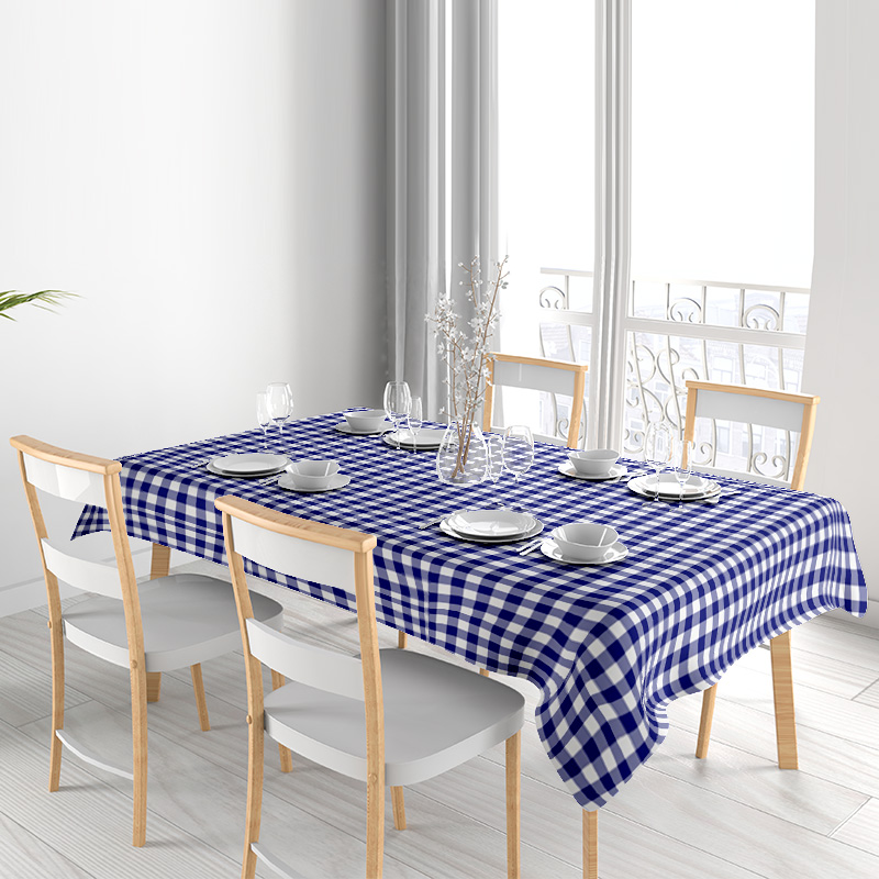 Classic Checkered Tablecloth - - Home Textiles Premium reseña y precio