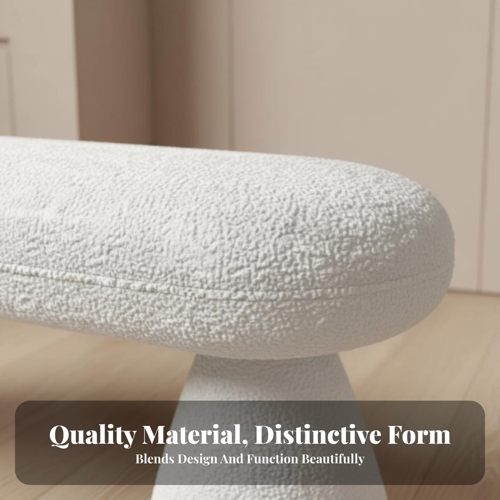 Boucle Textile Footrest Soft T - Home Textiles Design reseña y precio