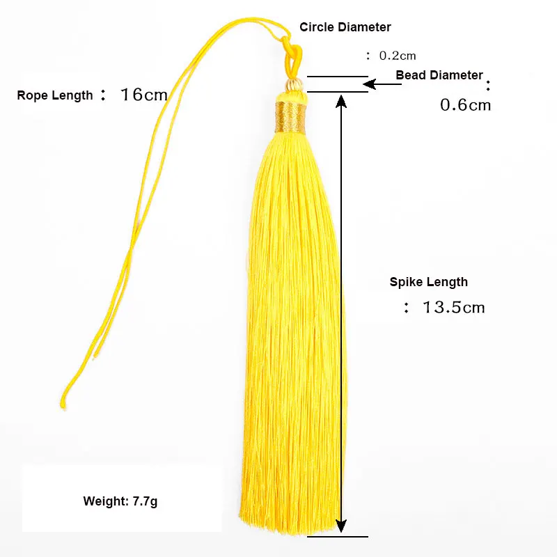 1PC 13CM Craft Tassels Silk Ha - Home Textiles Design reseña y precio