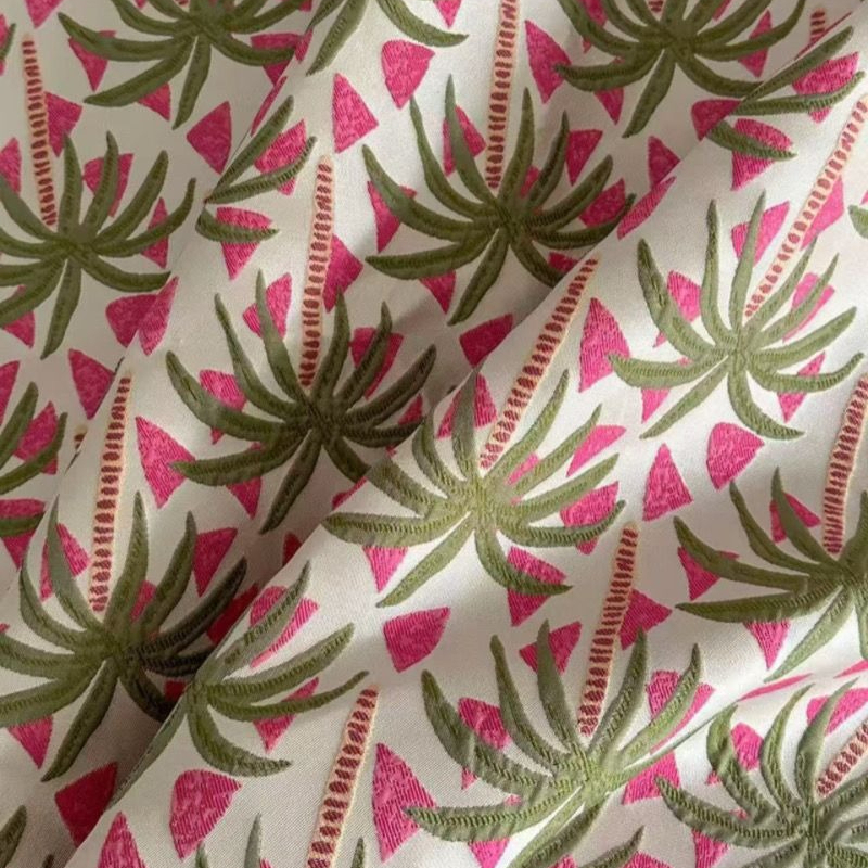 Chinese Style Dyed Jacquard Cu - Home Textiles Design reseña y precio