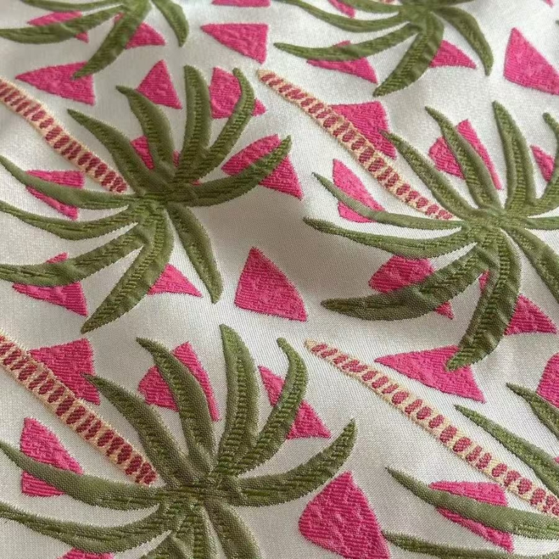 Chinese Style Dyed Jacquard Cu - Home Textiles Design reseña y precio