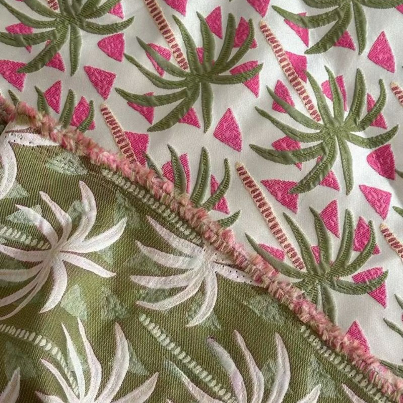 Chinese Style Dyed Jacquard Cu - Home Textiles Design reseña y precio