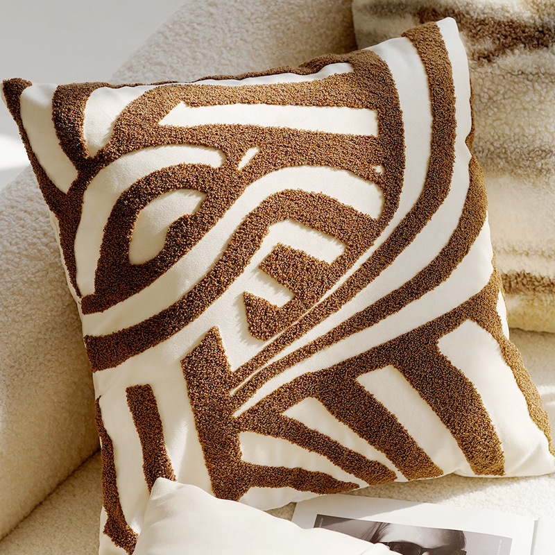 45x45CM Brown Vintage Nordic T - Home Textiles Luxury reseña y precio