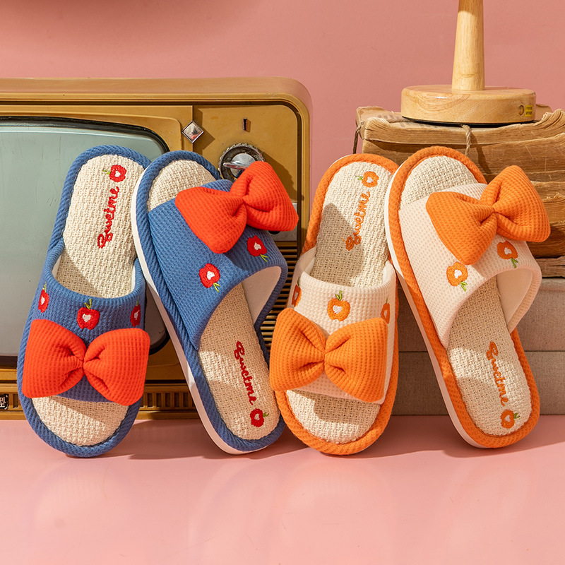 Comfort Linen Slippers for Cou - Home Textile reseña y precio