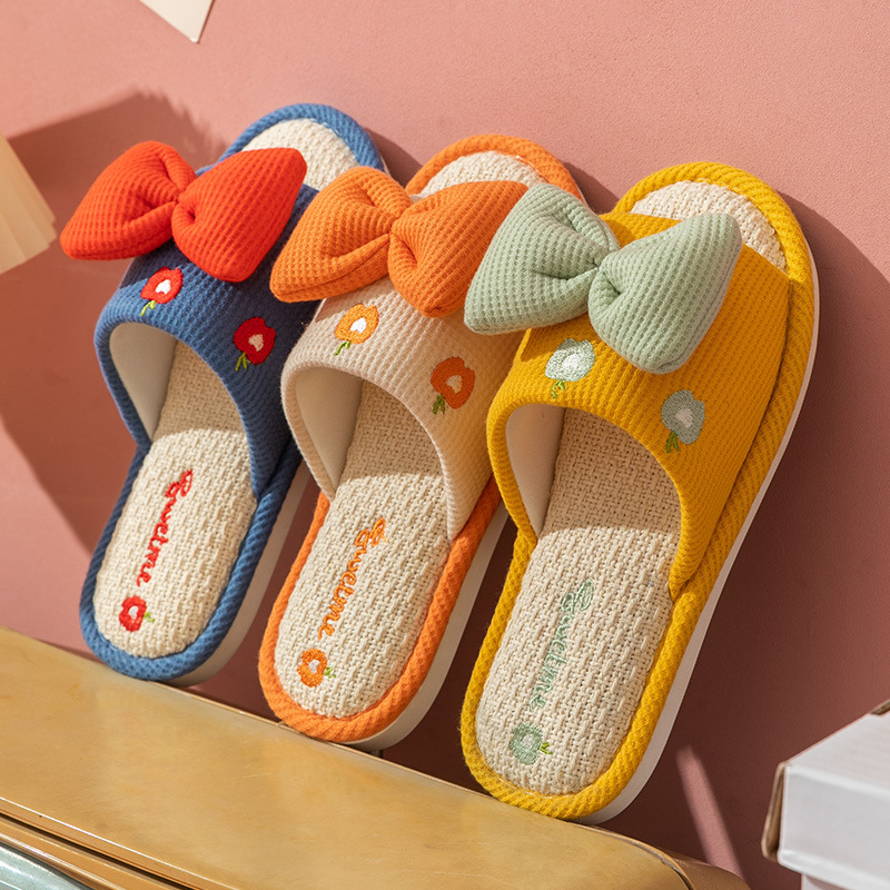 Comfort Linen Slippers for Cou - Home Textile reseña y precio