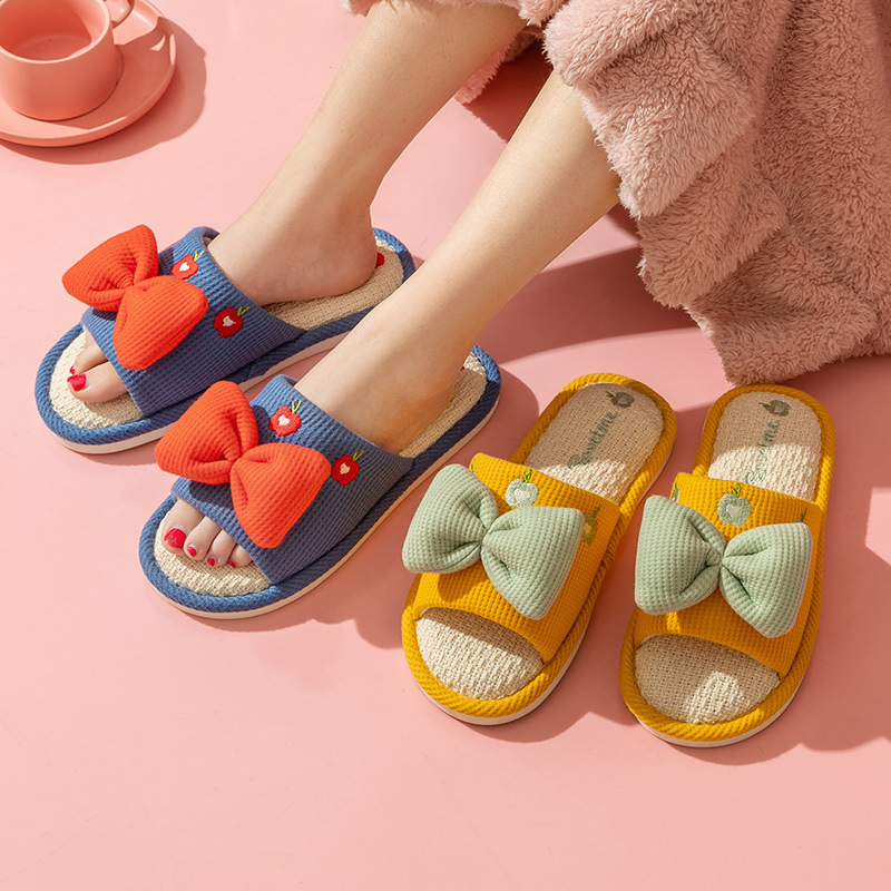 Comfort Linen Slippers for Cou - Home Textile reseña y precio