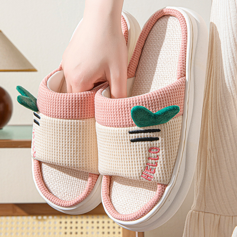 New Style Linen Slippers for W - Home Textile reseña y precio