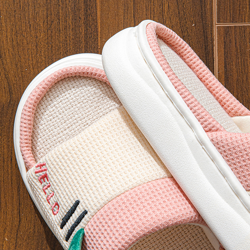 New Style Linen Slippers for W - Home Textile reseña y precio