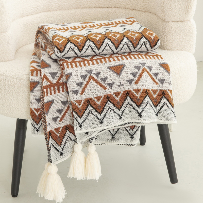 Bohemian Style Printed Knitted - Home Textiles Luxury reseña y precio