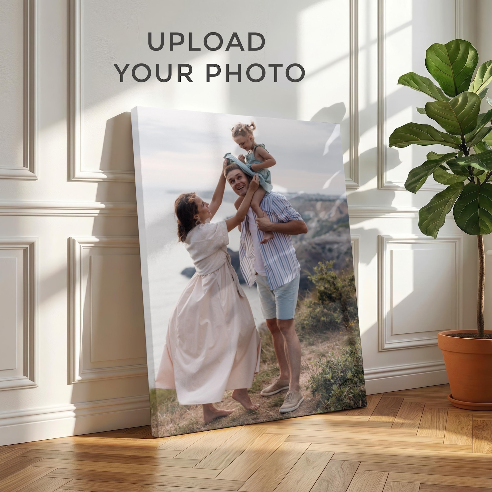 Personalized Photo Canvas, Cus - Home Textile reseña y precio