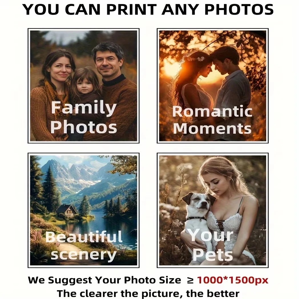 Personalized Photo Canvas, Cus - Home Textile reseña y precio