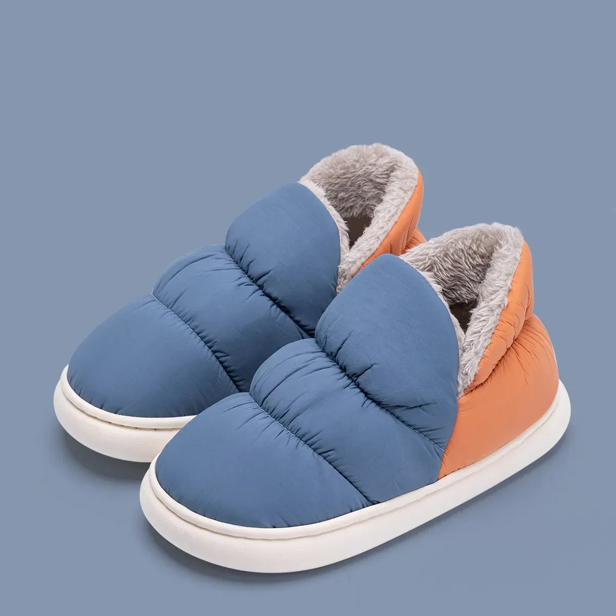 Women Men Slippers Winter Down - Home Textile reseña y precio