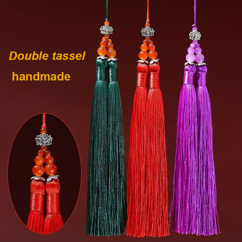 1/2Pcs 15cm Double Tassel Brus - Home Textiles Suppliers In Usa reseña y precio