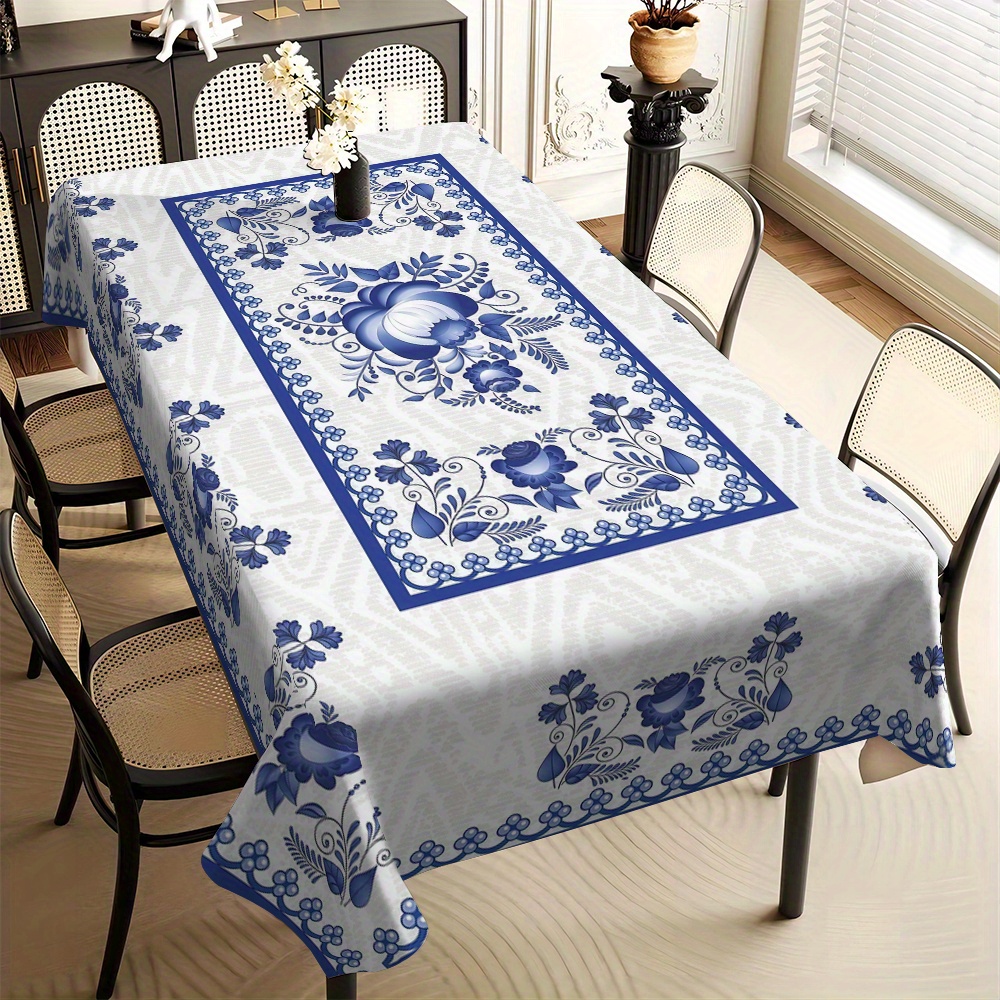 Country Style Square Tableclot - Home Textile reseña y precio
