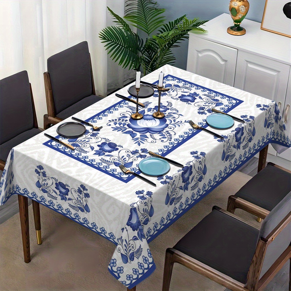 Country Style Square Tableclot - Home Textile reseña y precio
