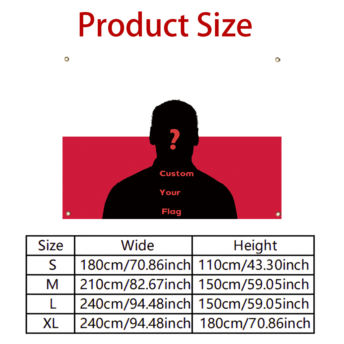 1Pc Custom Photo Polyster Flag - Home Textile reseña y precio