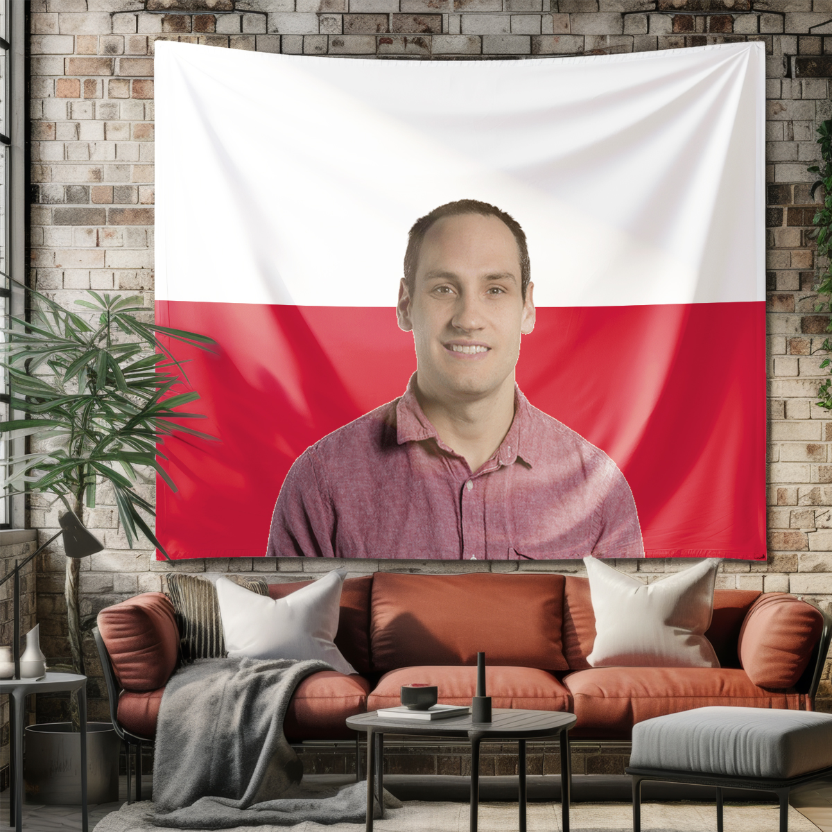 1Pc Custom Photo Polyster Flag - Home Textile reseña y precio