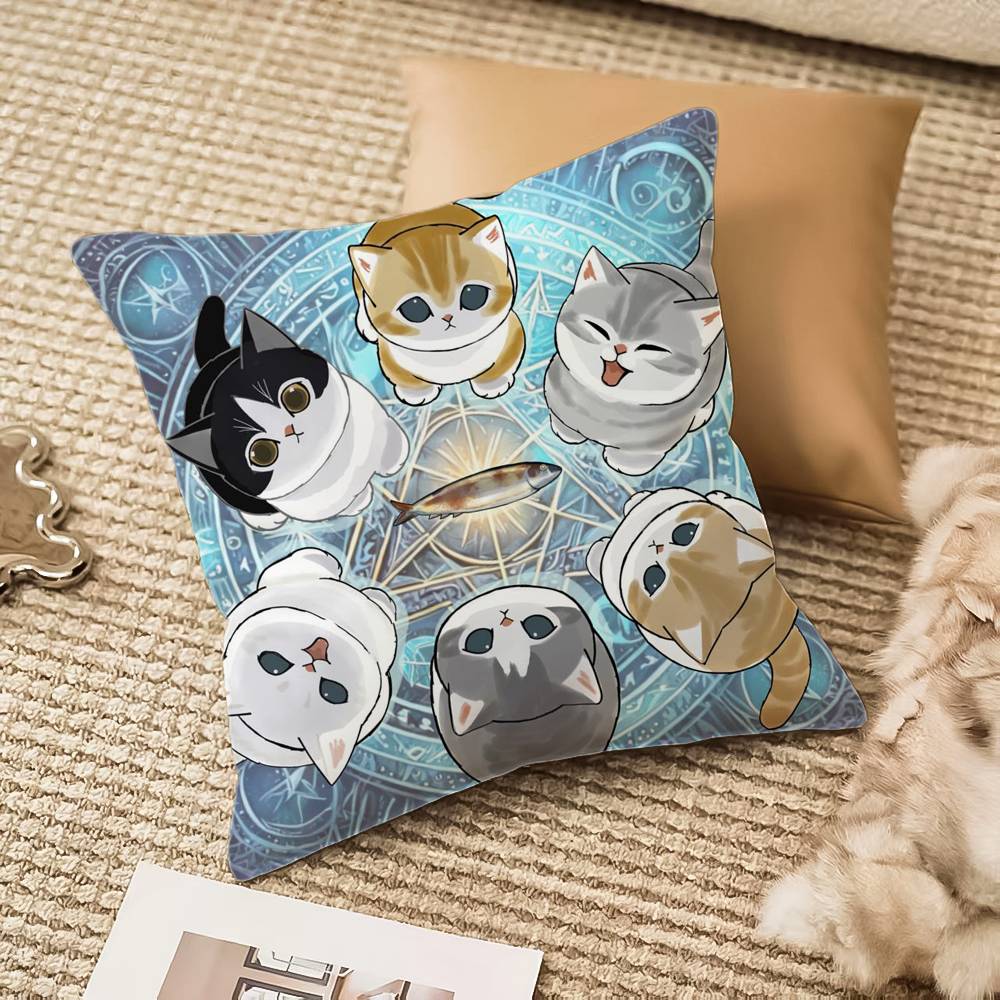 Luxury Cute mofusand cat Pillo - Home Textiles Luxury reseña y precio