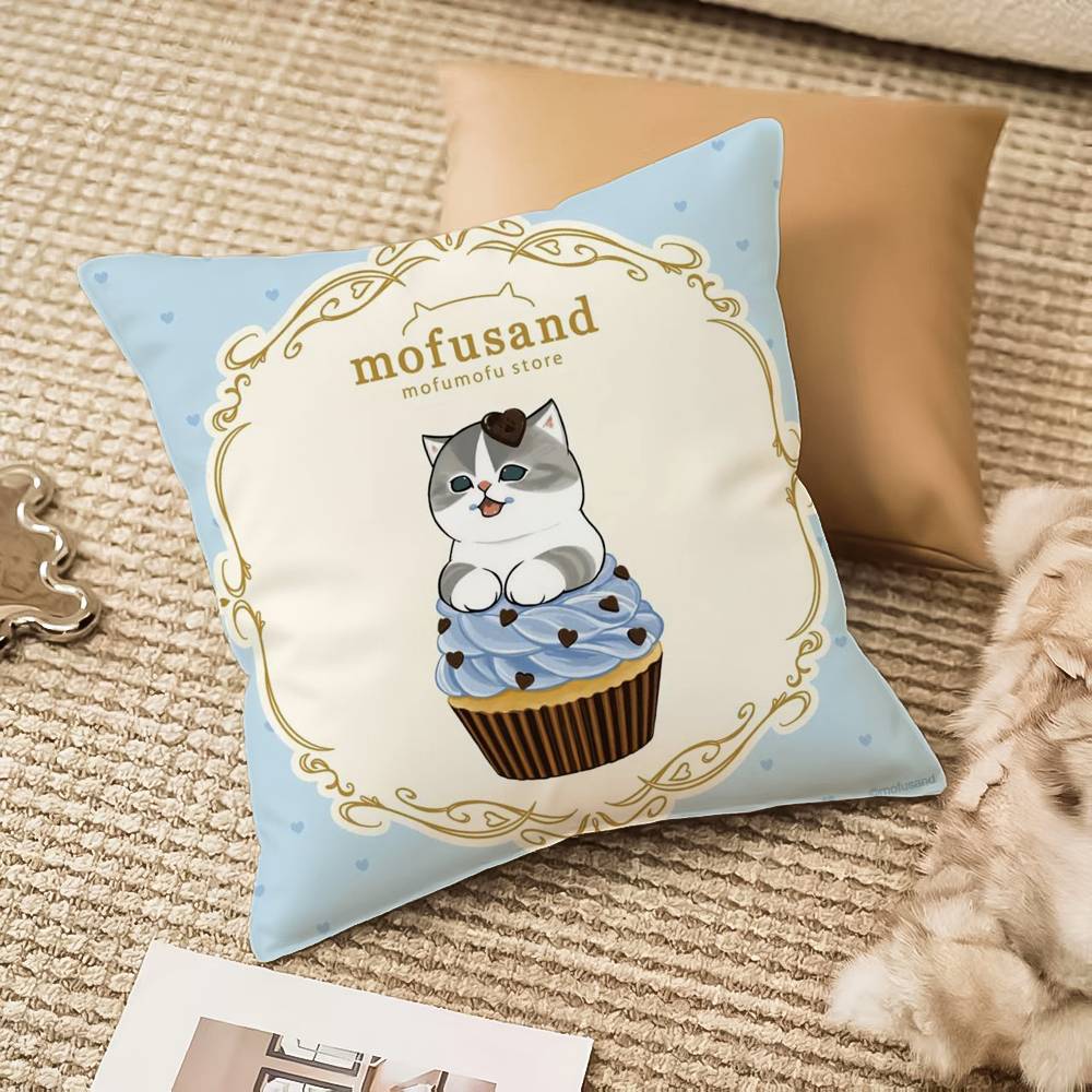 Luxury Cute mofusand cat Pillo - Home Textiles Luxury reseña y precio