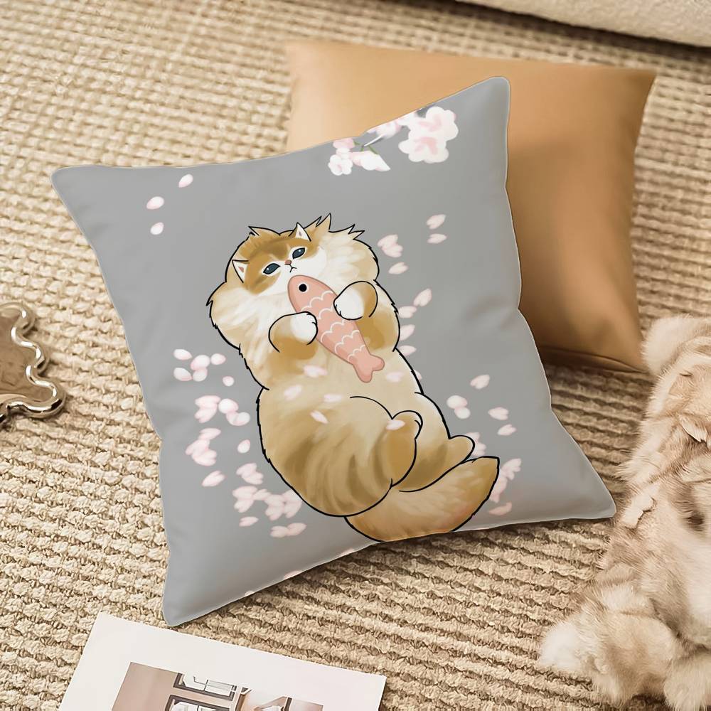 Luxury Cute mofusand cat Pillo - Home Textiles Luxury reseña y precio