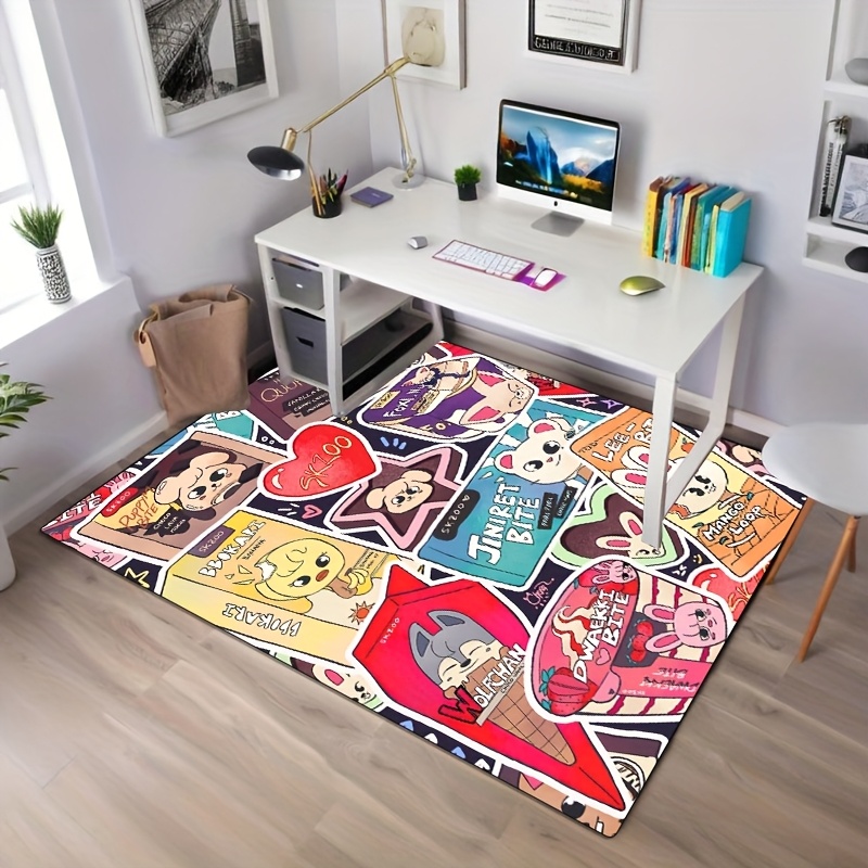 K-pop Idol Cute Cartoon Carpet - Home Textiles Design reseña y precio