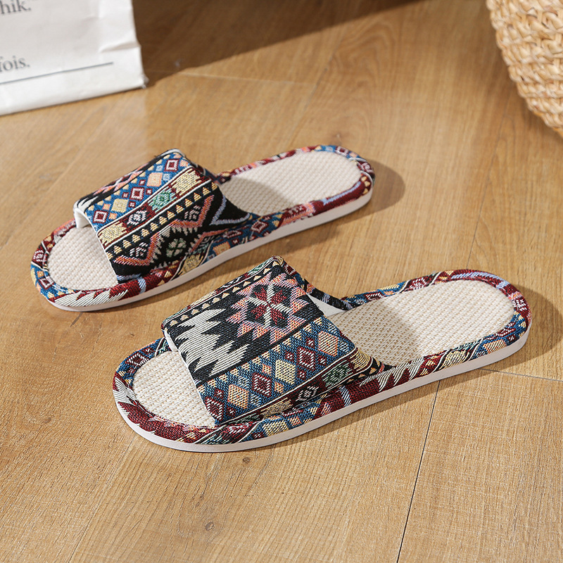 Natural Linen Sandals For Wome - Home Textile reseña y precio